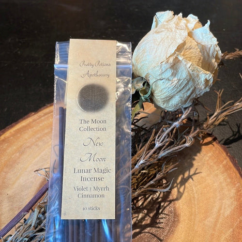 New Moon Incense By Pretty Potions Apothecary - Witch Chest