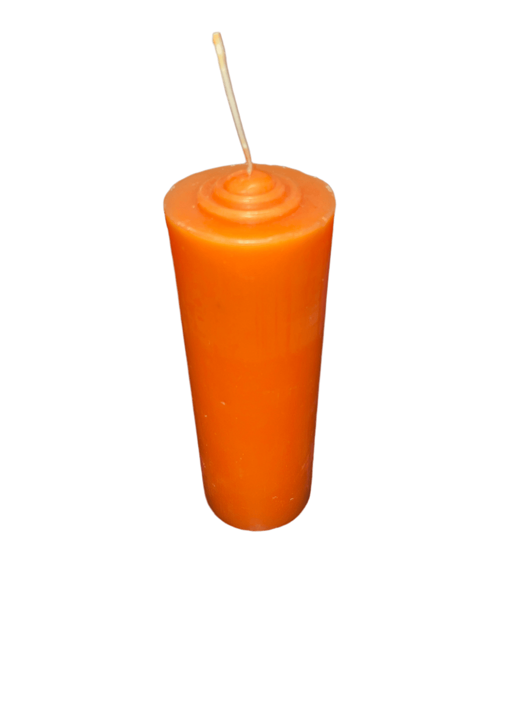 Orange 7 Day Candle For Pull Out Jar - Witch Chest