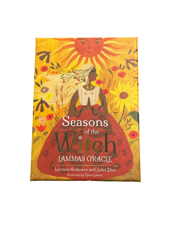 Seasons Of The Witch Lammas Oracle By Lorriane Anderson & Juliet Diaz - Witch Chest