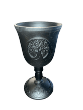 Load image into Gallery viewer, Tree Of Life Cast Iron Chalice - Witch Chest