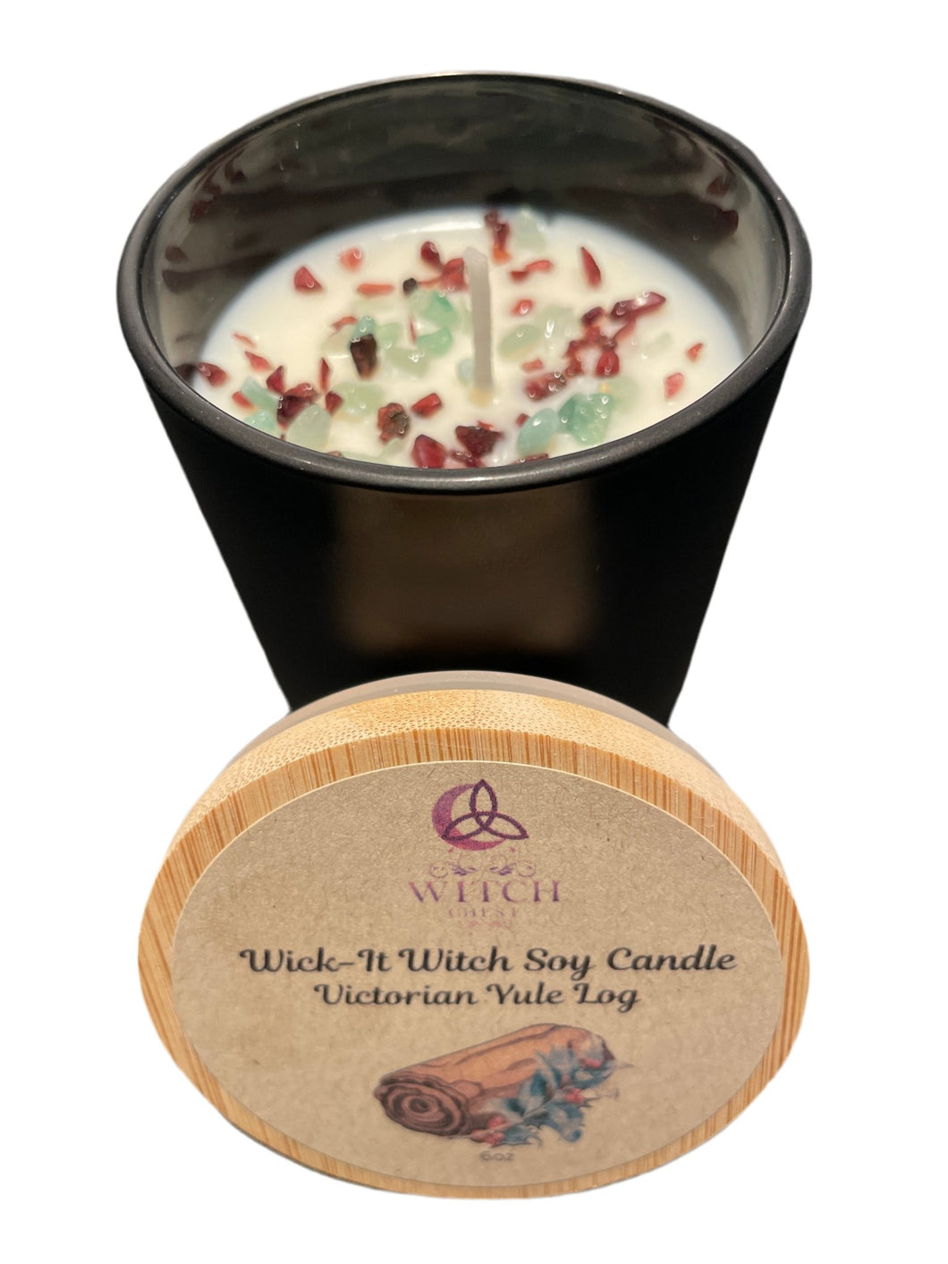 Wick - It Witch Soy Candle - Victorian Yule Log - Witch Chest