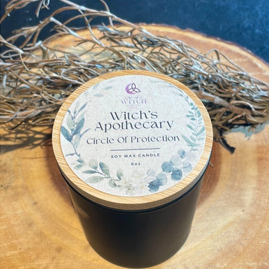 Witch’s Apothecary Soy Candle - Circle Of Protection - Witch Chest