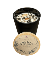 Witch's Apothecary Soy Candle - New Moon - Witch Chest