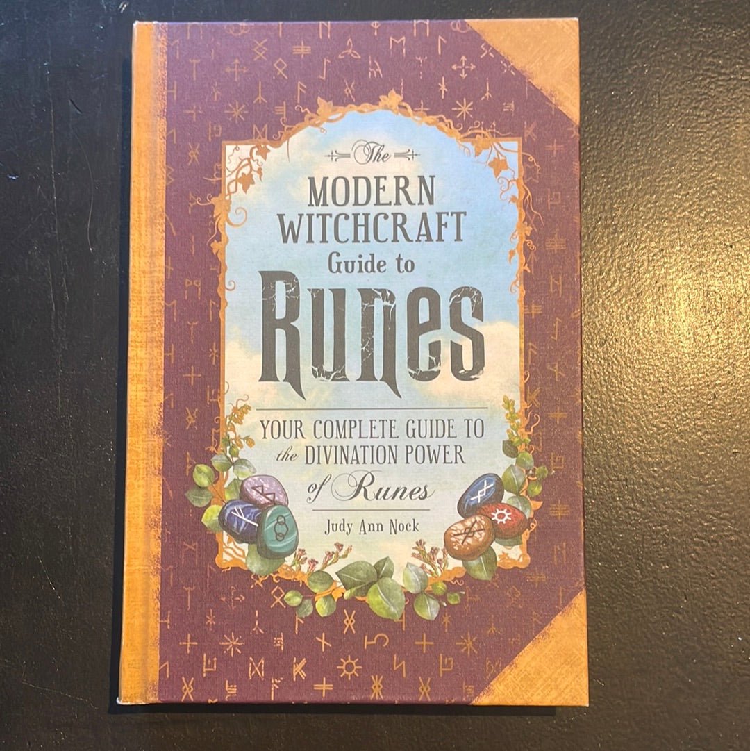 Modern Witchcraft Guide To Runes Book By Judy Ann Nock – Witch Chest