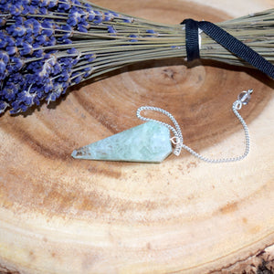 Pendulums for Divination - Hexagon Natural Stones (14 Types) - witchchest